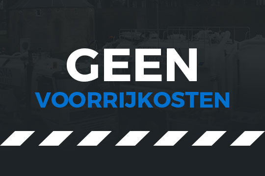 Gerritsma Rioolservice - Geen voorrijkosten
